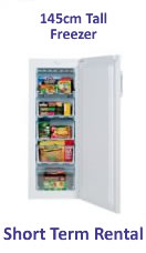 Tall Freezer Short Term Rental