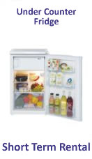 Under Counter Fridge Short Term Rental