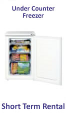 Under Counter Freezer Short Term Rental